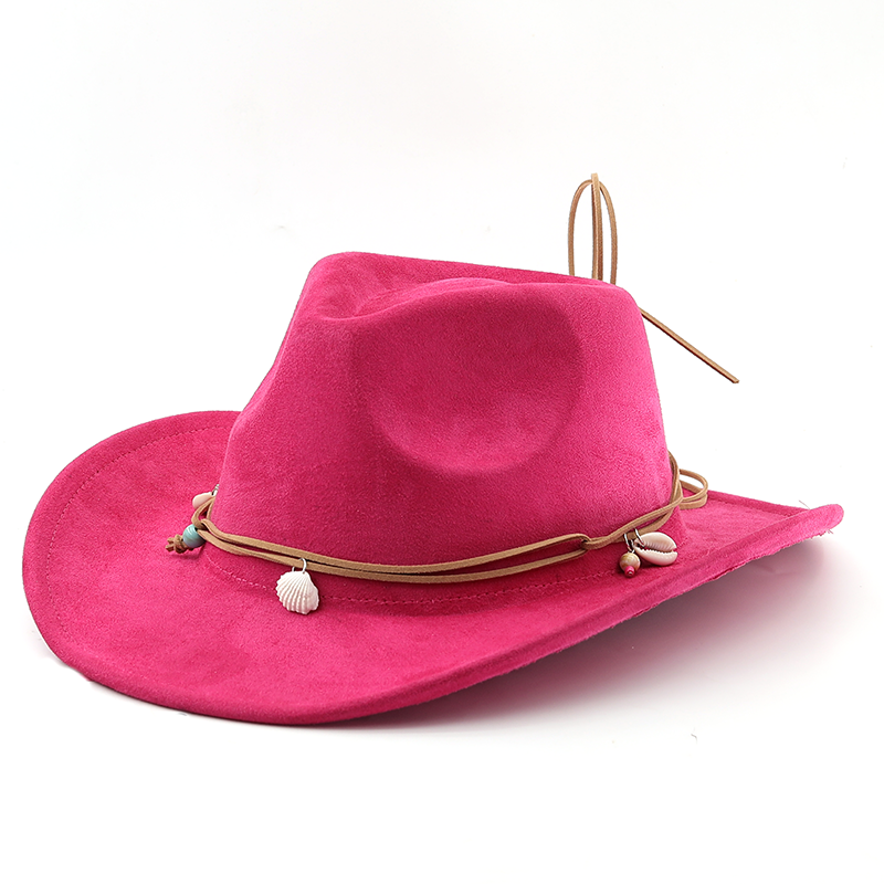 Unisex Cowboy Hat Suede Fashio - Women'S Fashion Wild West incelemesi ve fiyatı