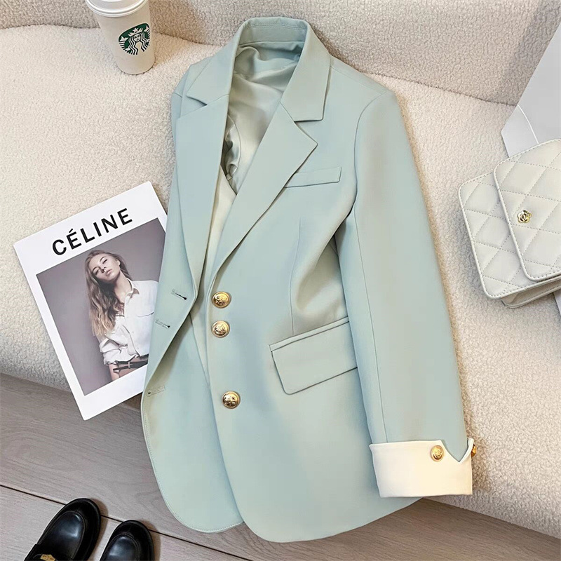 Spring New Fashion Women’s Cas - Blazer Women Oversized incelemesi ve fiyatı