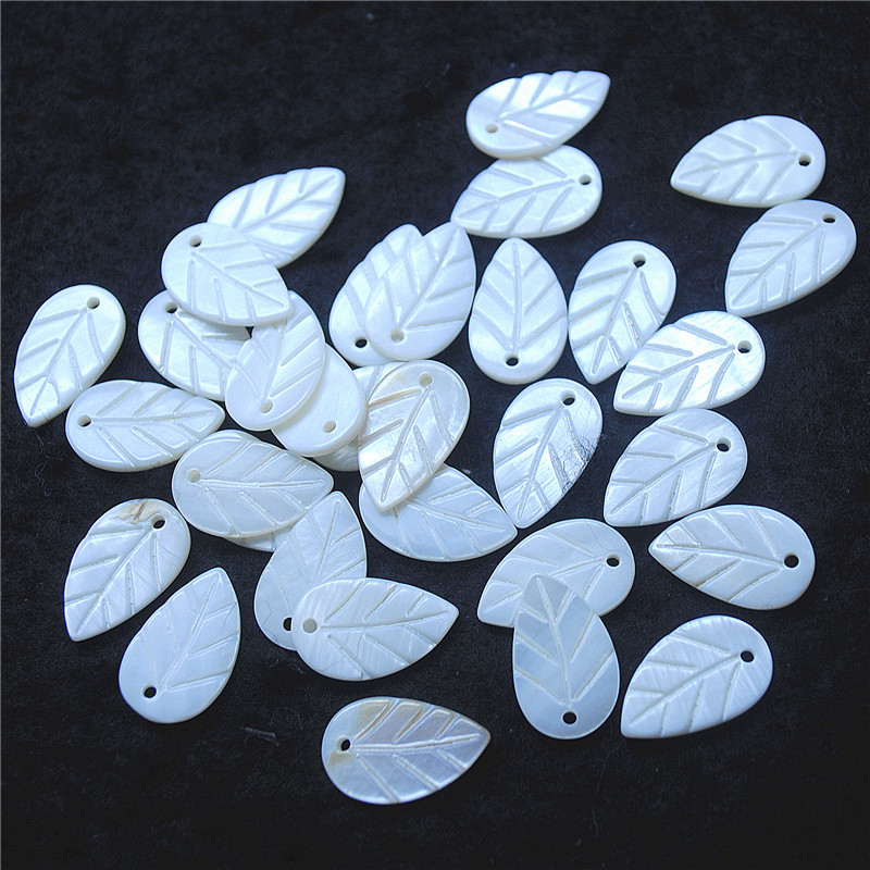 30PCS White Shell Leaf Shape 8 - Women Fashion Nz incelemesi ve fiyatı