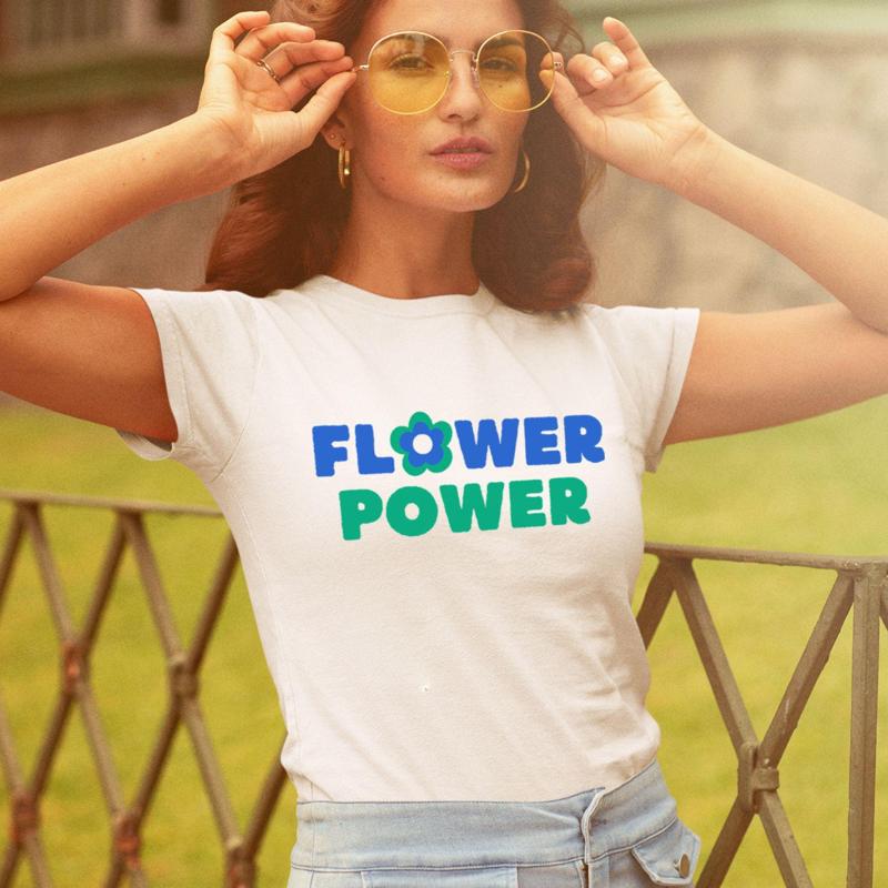 Flower Power T Shirt Hippie Fl - Women'S Fashion In The 70S incelemesi ve fiyatı