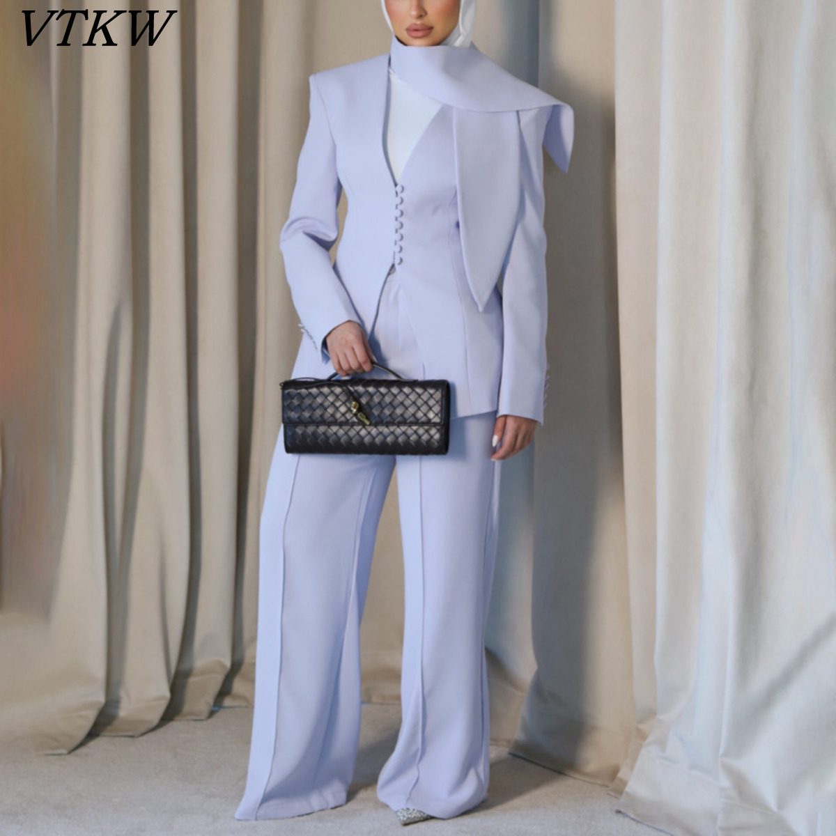 VTKW 2026 New Women 3 Piece Su - Blazer Women Oversized incelemesi ve fiyatı