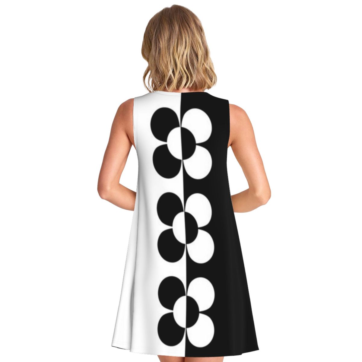 Black And White Retro 1960s Fl - Women'S Fashion In The 1960S incelemesi ve fiyatı
