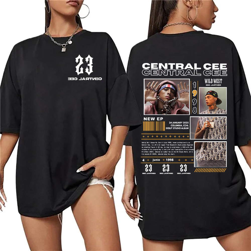 Rapper Central Cee Wild West T - Women'S Fashion Wild West incelemesi ve fiyatı