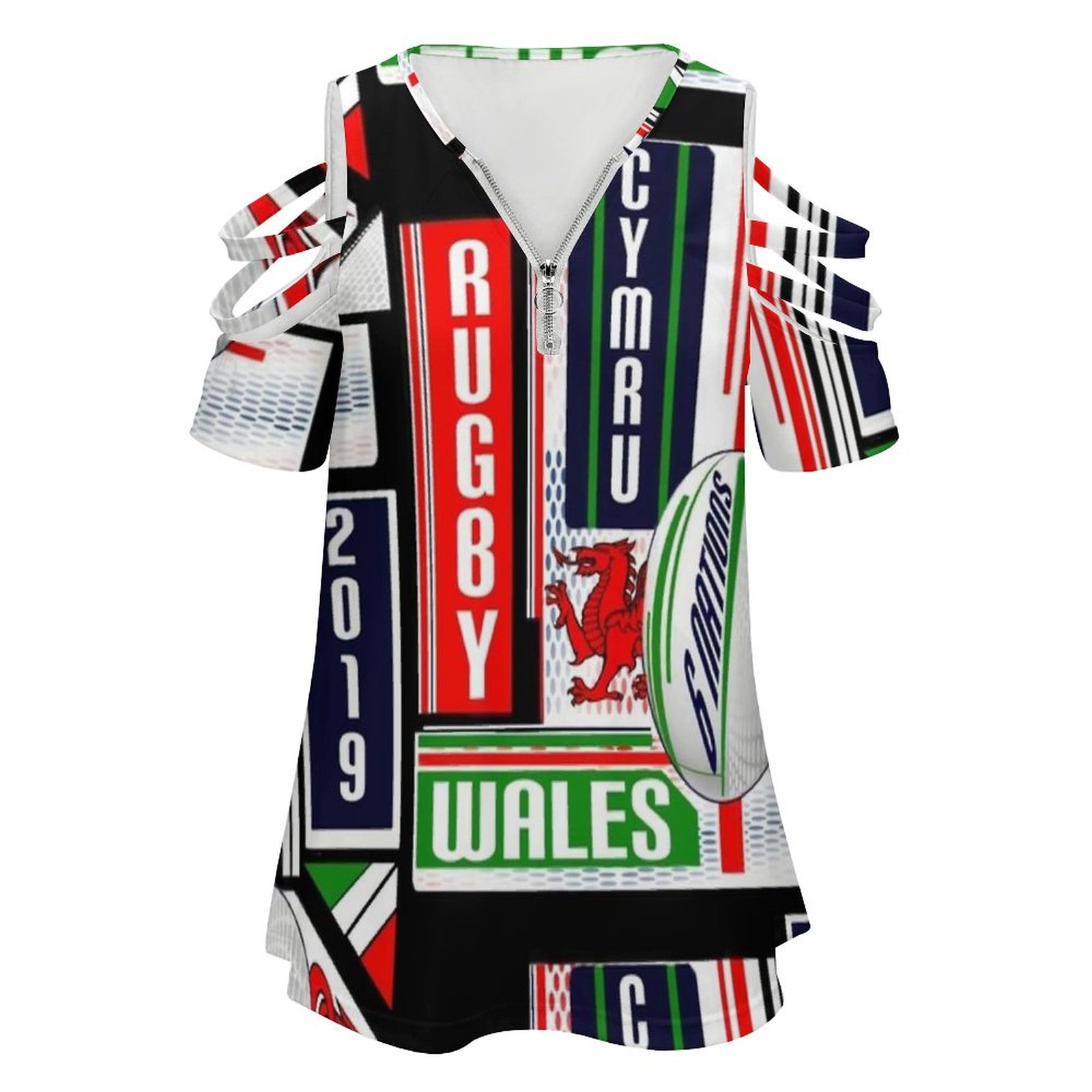 Cymru Welsh Wales Rugby Team D - Women'S Fashion Rugby Top incelemesi ve fiyatı