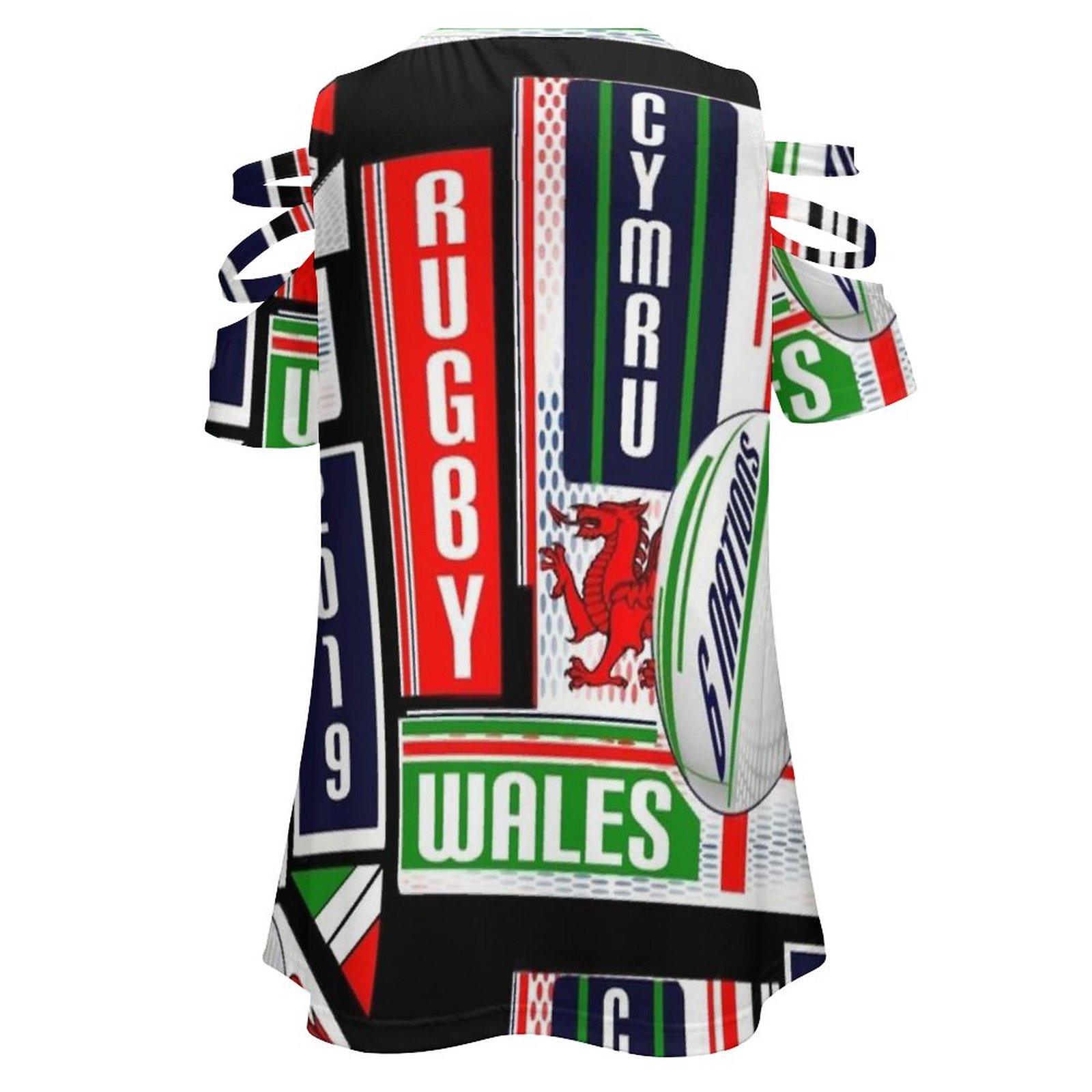 Cymru Welsh Wales Rugby Team D - Women'S Fashion Rugby Top incelemesi ve fiyatı
