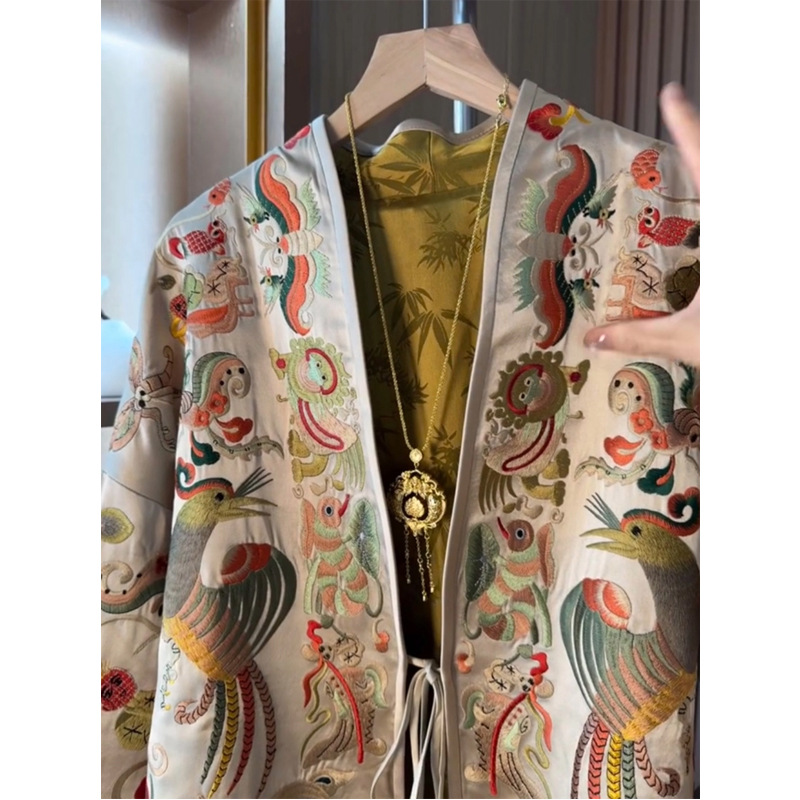 New Chinese Style Kimono Cardi - Women Fashion Jackets incelemesi ve fiyatı