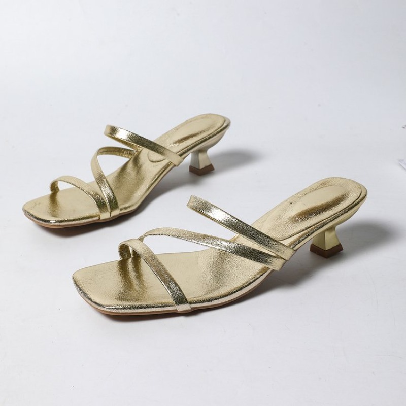 Kitten Heel Women Slippers Fas - Women'S Fashion Korea incelemesi ve fiyatı