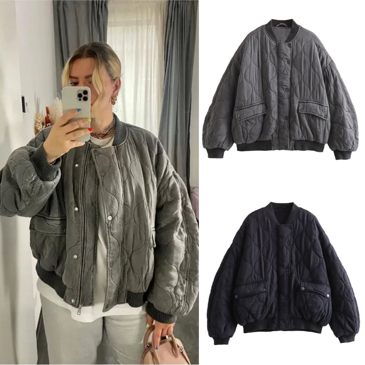 ETJ 2025  Women's New fashion  - Women'S Fashion Bomber Jacket incelemesi ve fiyatı