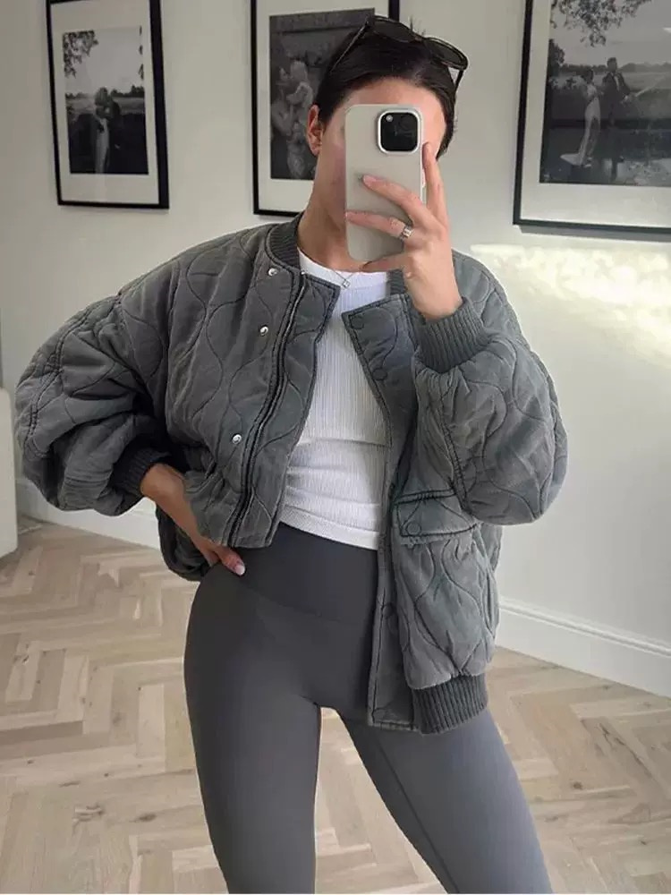 ETJ 2025  Women's New fashion  - Women'S Fashion Bomber Jacket incelemesi ve fiyatı