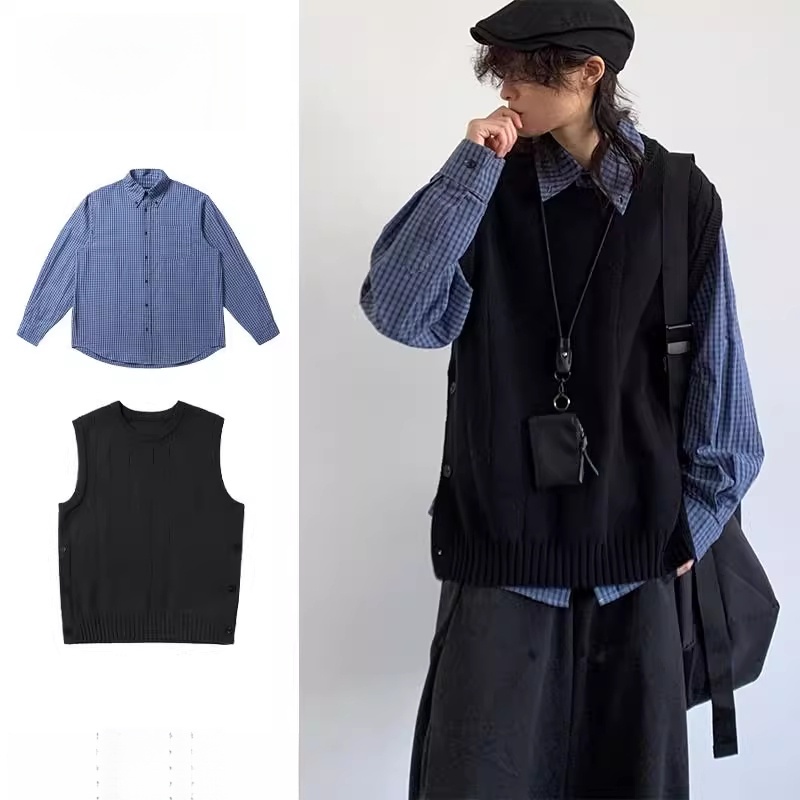 Bla Knitted Vest Set for Men A - Knitted Vest Women incelemesi ve fiyatı