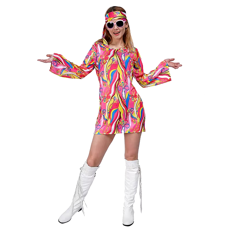 Hippie Cosplay Costumes 1960s  - Women'S Fashion In The 1960S incelemesi ve fiyatı