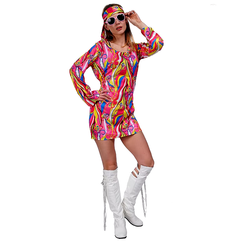 Hippie Cosplay Costumes 1960s  - Women'S Fashion In The 1960S incelemesi ve fiyatı