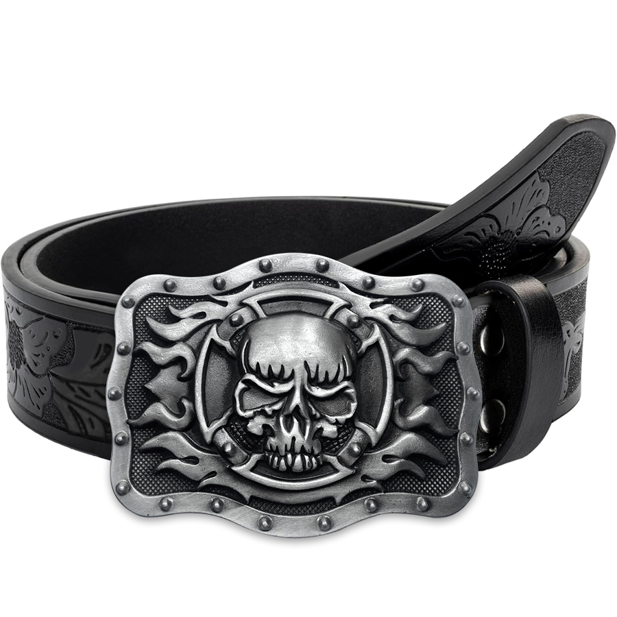 Skull Flame Belt Exquisite Car - Women Fashion Nz incelemesi ve fiyatı