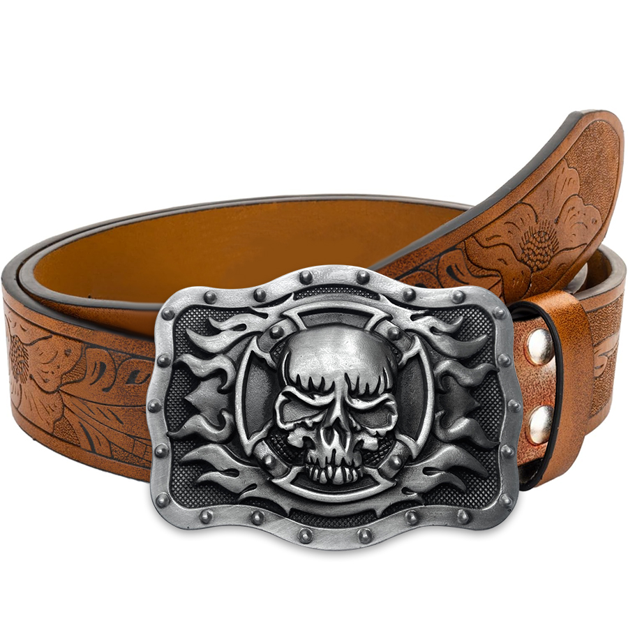 Skull Flame Belt Exquisite Car - Women Fashion Nz incelemesi ve fiyatı