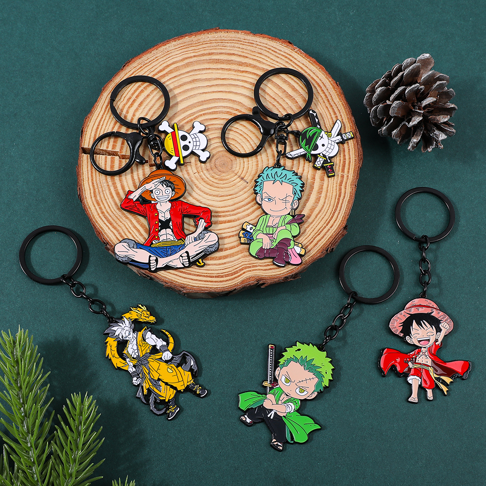 One Piece Anime Keychain Featu - Women Fashion Rings incelemesi ve fiyatı