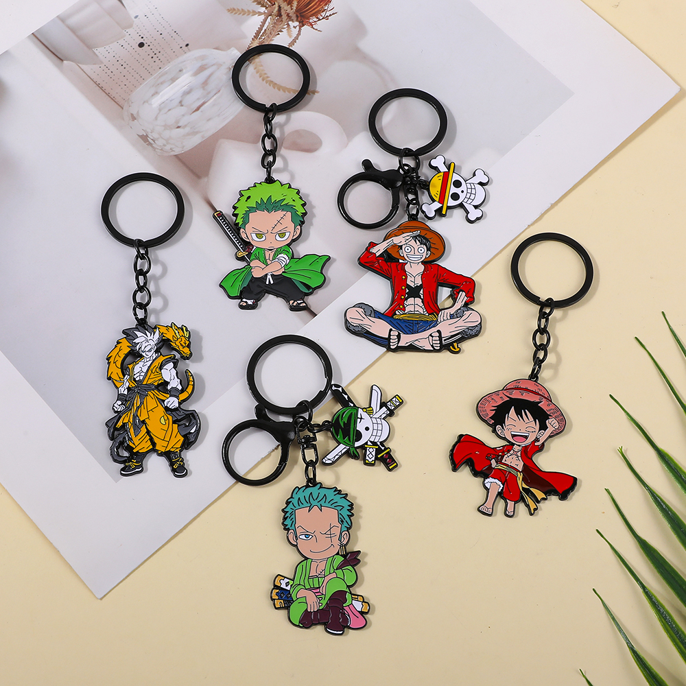 One Piece Anime Keychain Featu - Women Fashion Rings incelemesi ve fiyatı