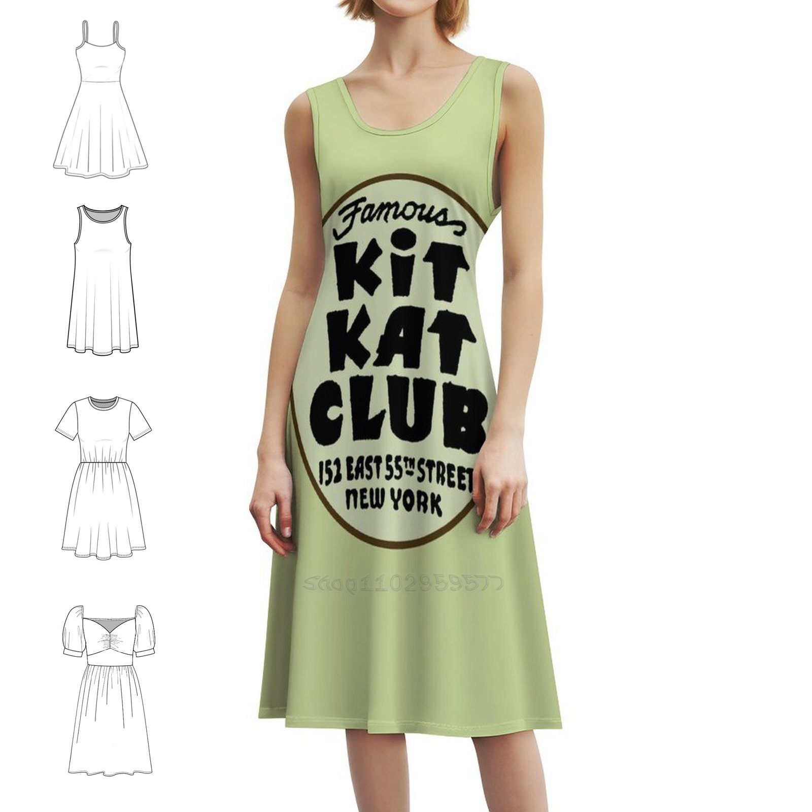 Famous Kit Kat Club-Advert Boh - Women'S Fashion In The 1960S incelemesi ve fiyatı
