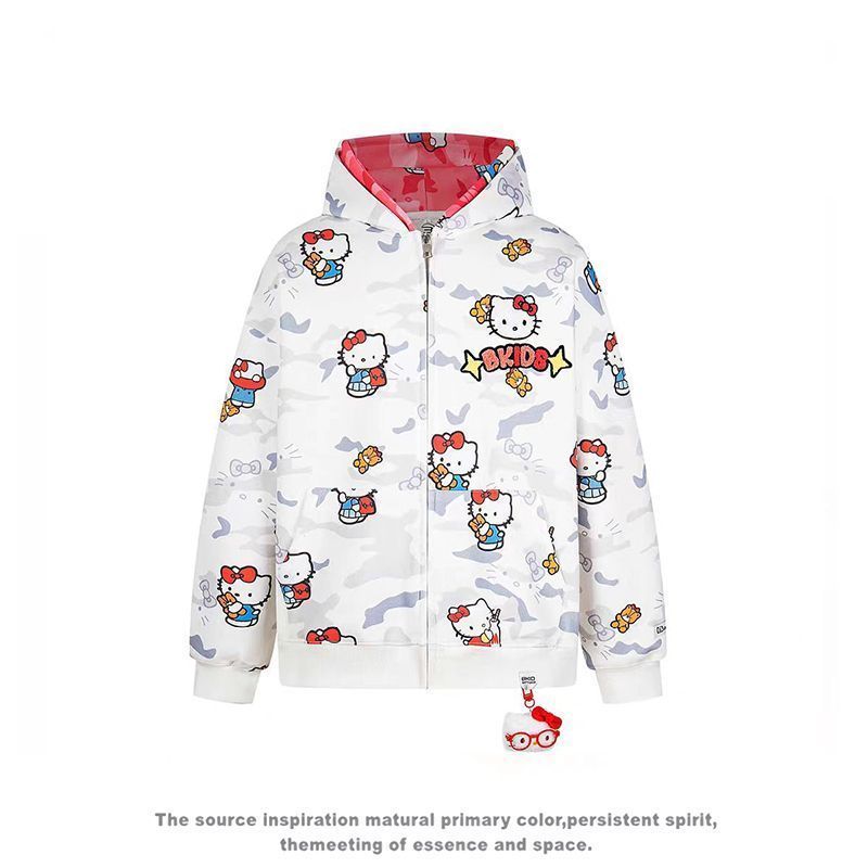Ins New Hello Kitty Bapes Camo - Women Fashion Jackets incelemesi ve fiyatı