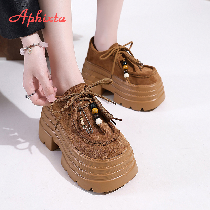 Aphixta Suede Upper Fringe Dec - Women'S Fashion Korea incelemesi ve fiyatı