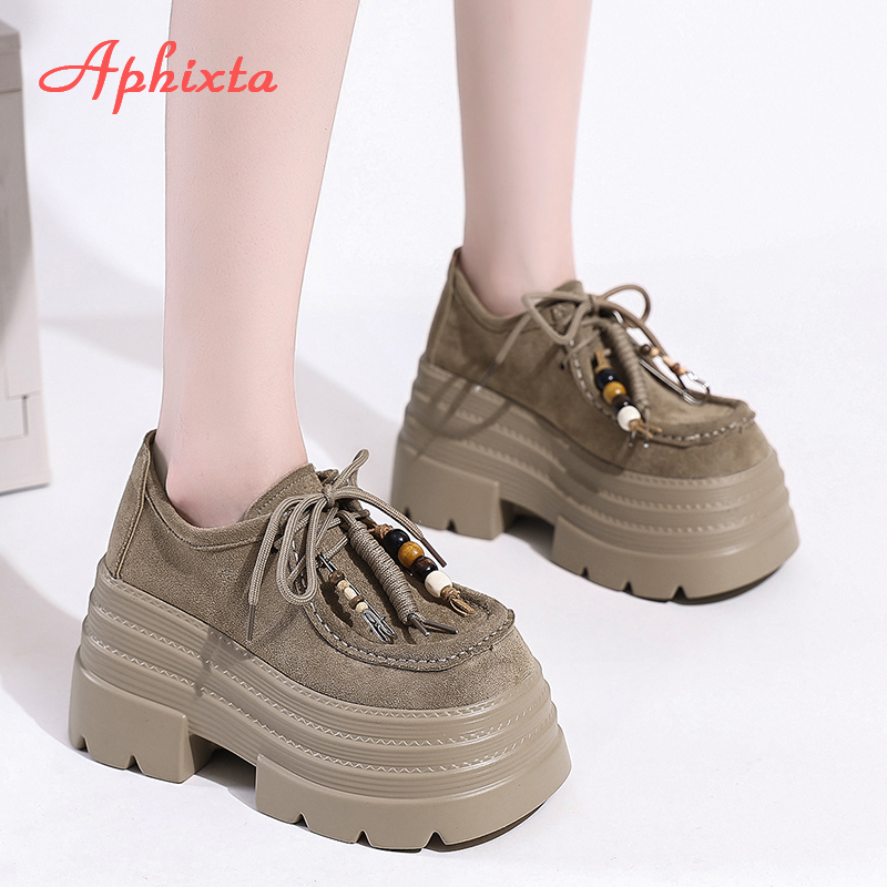 Aphixta Suede Upper Fringe Dec - Women'S Fashion Korea incelemesi ve fiyatı