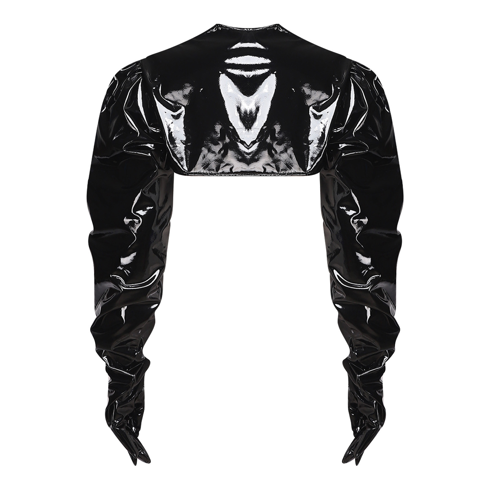 Womens Wet Look PU Leather Car - Women Fashion Jackets incelemesi ve fiyatı