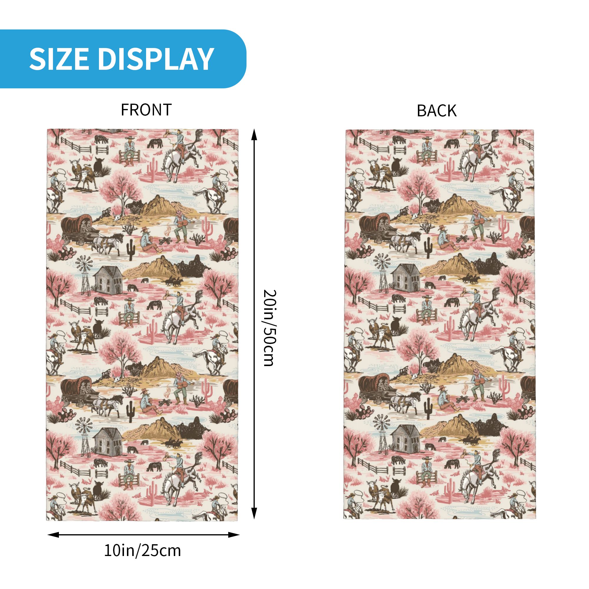 Wild West Cowboy style Bandana - Women'S Fashion Wild West incelemesi ve fiyatı