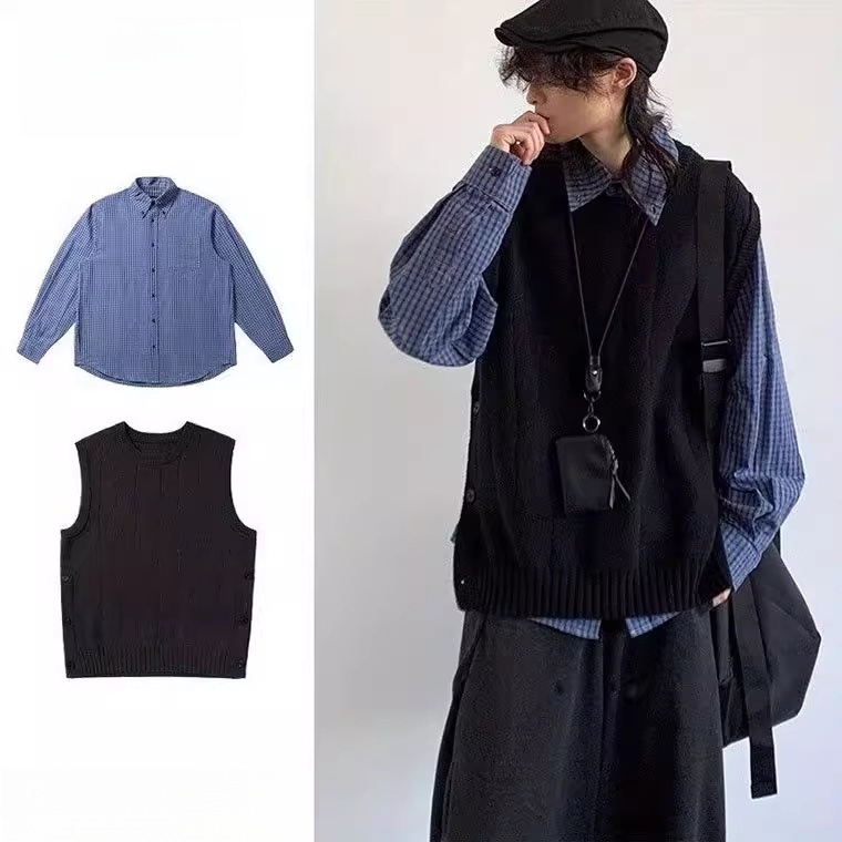 Bla Knitted Vest Set for Men A - Knitted Vest Women incelemesi ve fiyatı