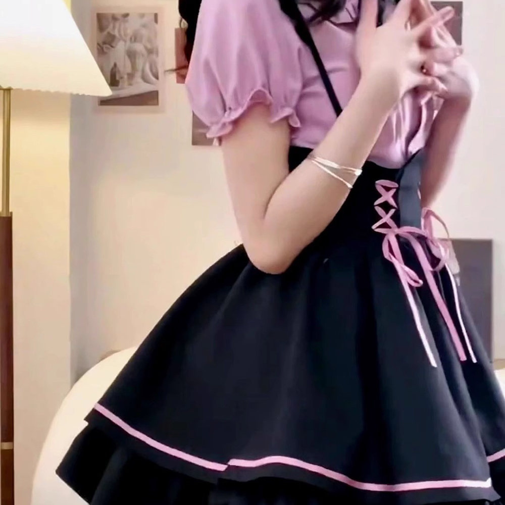 Jirai Kei Cosplay Costume Anim - Women'S Fashion Korea incelemesi ve fiyatı