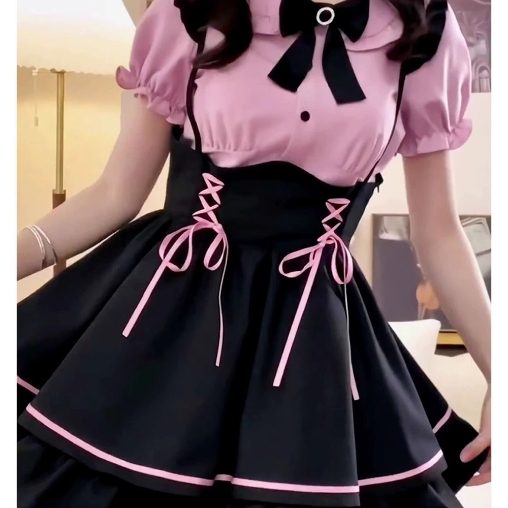 Jirai Kei Cosplay Costume Anim - Women'S Fashion Korea incelemesi ve fiyatı