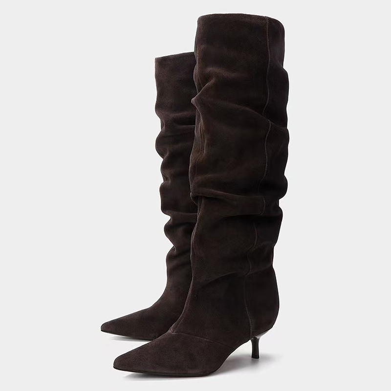 Liyke Runway Fashion Pleated S - Winter Fashion Women Boots incelemesi ve fiyatı