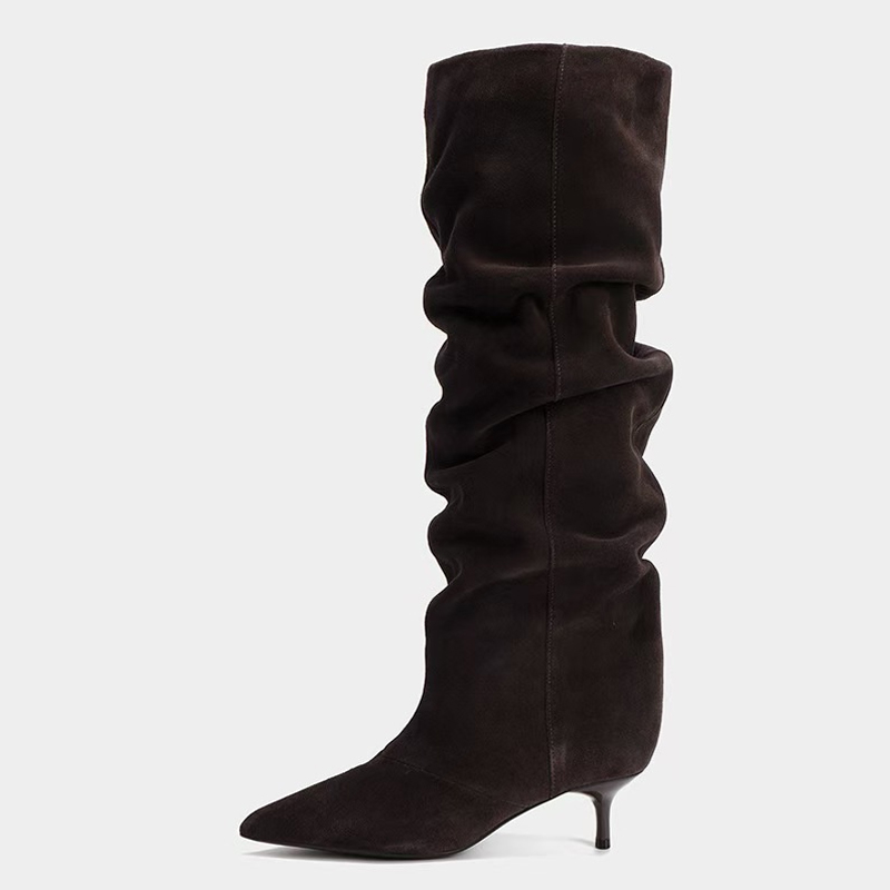 Liyke Runway Fashion Pleated S - Winter Fashion Women Boots incelemesi ve fiyatı