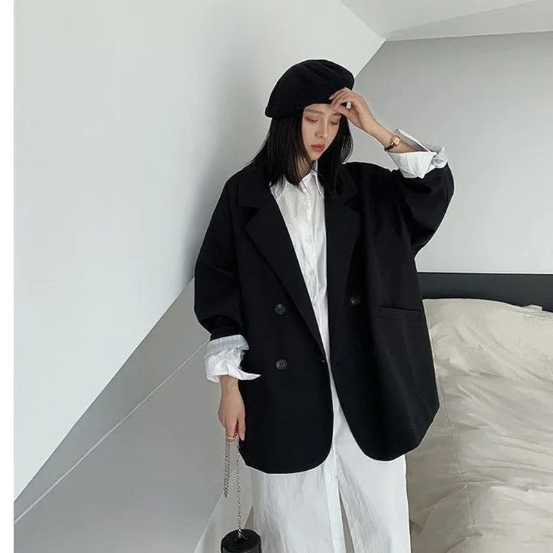 Vintage Brown Blazer Women Ele - Blazer Women Oversized incelemesi ve fiyatı