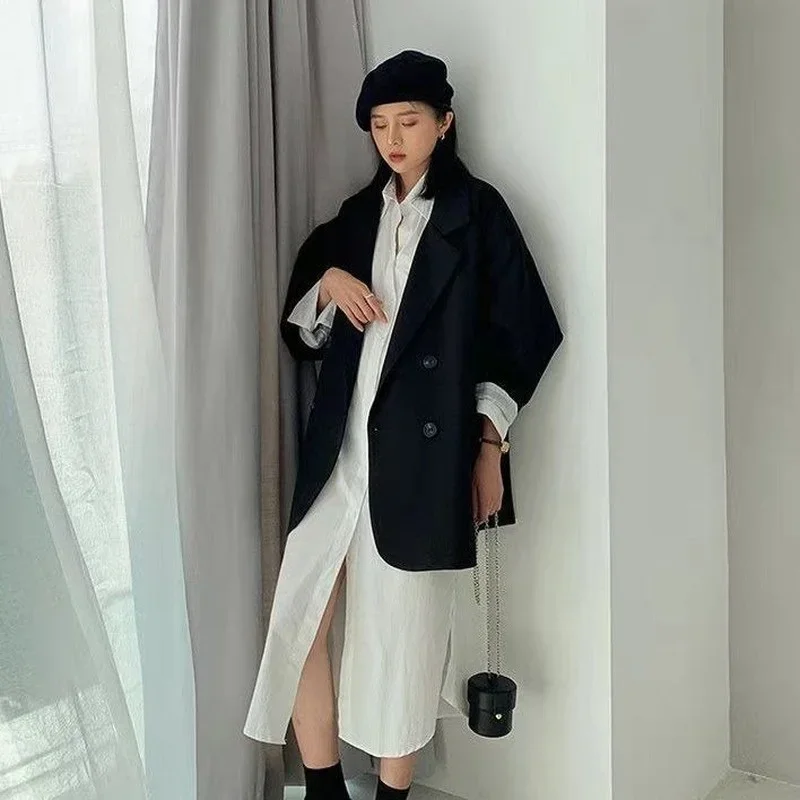 Vintage Brown Blazer Women Ele - Blazer Women Oversized incelemesi ve fiyatı