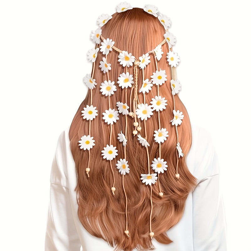 Flower hippie headband, flower - Women'S Fashion In The 70S incelemesi ve fiyatı