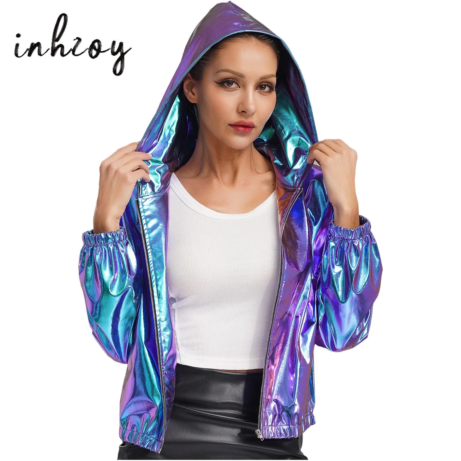 Women Holographic Bomber Jacke - Women'S Fashion Bomber Jacket incelemesi ve fiyatı