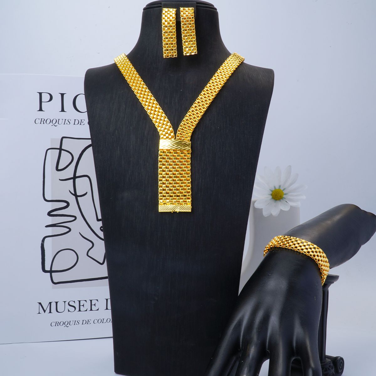 New UK 24K Gold Plated Necklac - Women Fashion Uk incelemesi ve fiyatı