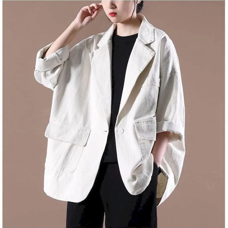 Blazers for Women Long Sleeve  - Blazer Women Oversized incelemesi ve fiyatı