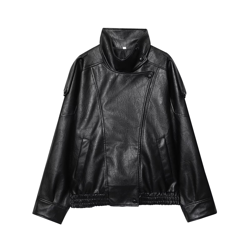 MUJER Faux Leather Women's Jac - Women'S Fashion Bomber Jacket incelemesi ve fiyatı