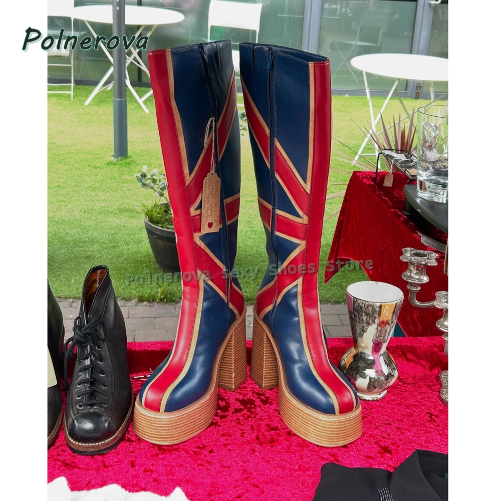 Union Jack Platform Fashion Bo - Women Fashion Trend 2025 incelemesi ve fiyatı